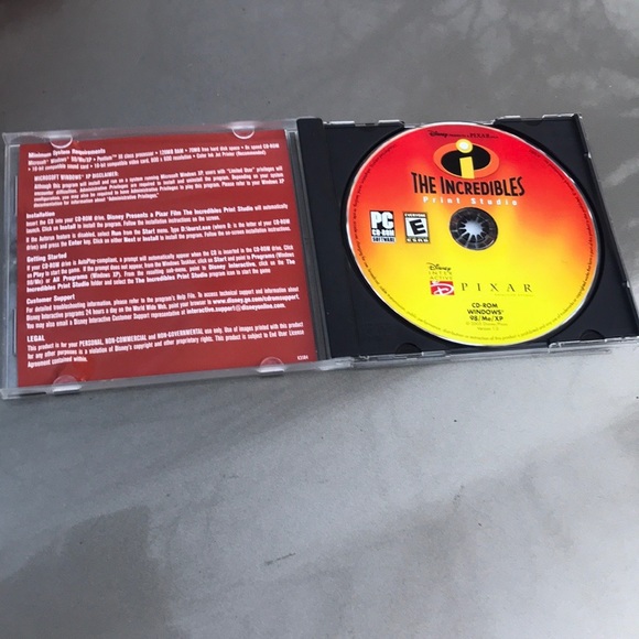 Disney Pixar Incredibles PC-CD ROM Print Studio - Picture 13 of 16